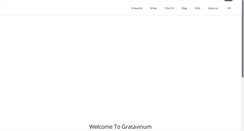 Desktop Screenshot of gratavinum.com